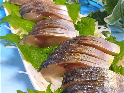 手作りが旨い 炙りしめサバ